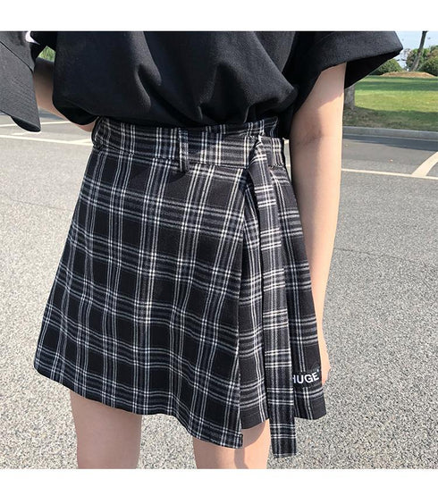 A-line skirt skirt shorts - ROUTINE FASHION